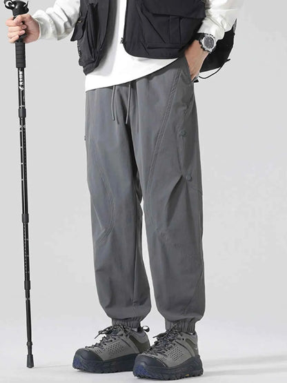 Men's Plus Size Casual Drawstring Joggers