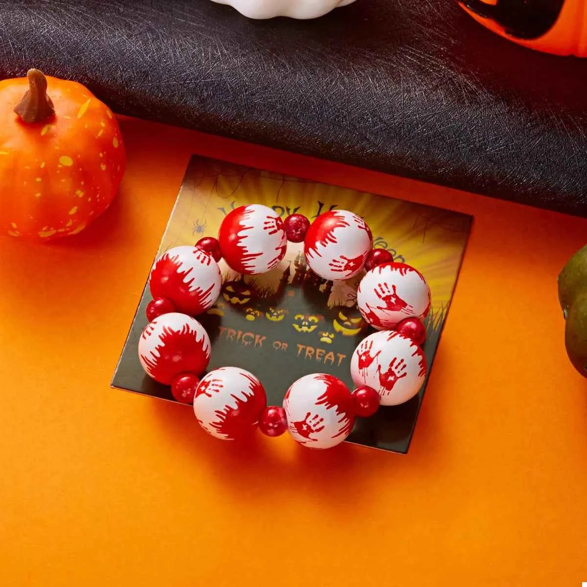 Halloween Necklace and Bracelet Jewelry Set