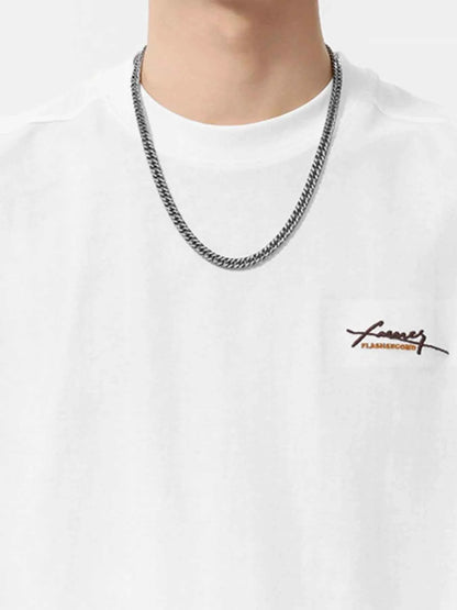 Men's Plus Size Round Neck Tank