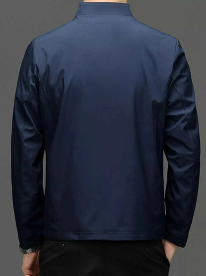 Men's Zip Up Long Sleeve Jacket
