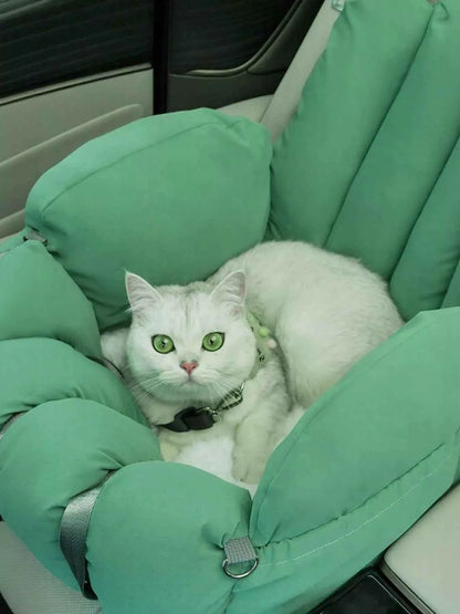 Comfortable & Portable Pet Car Nest