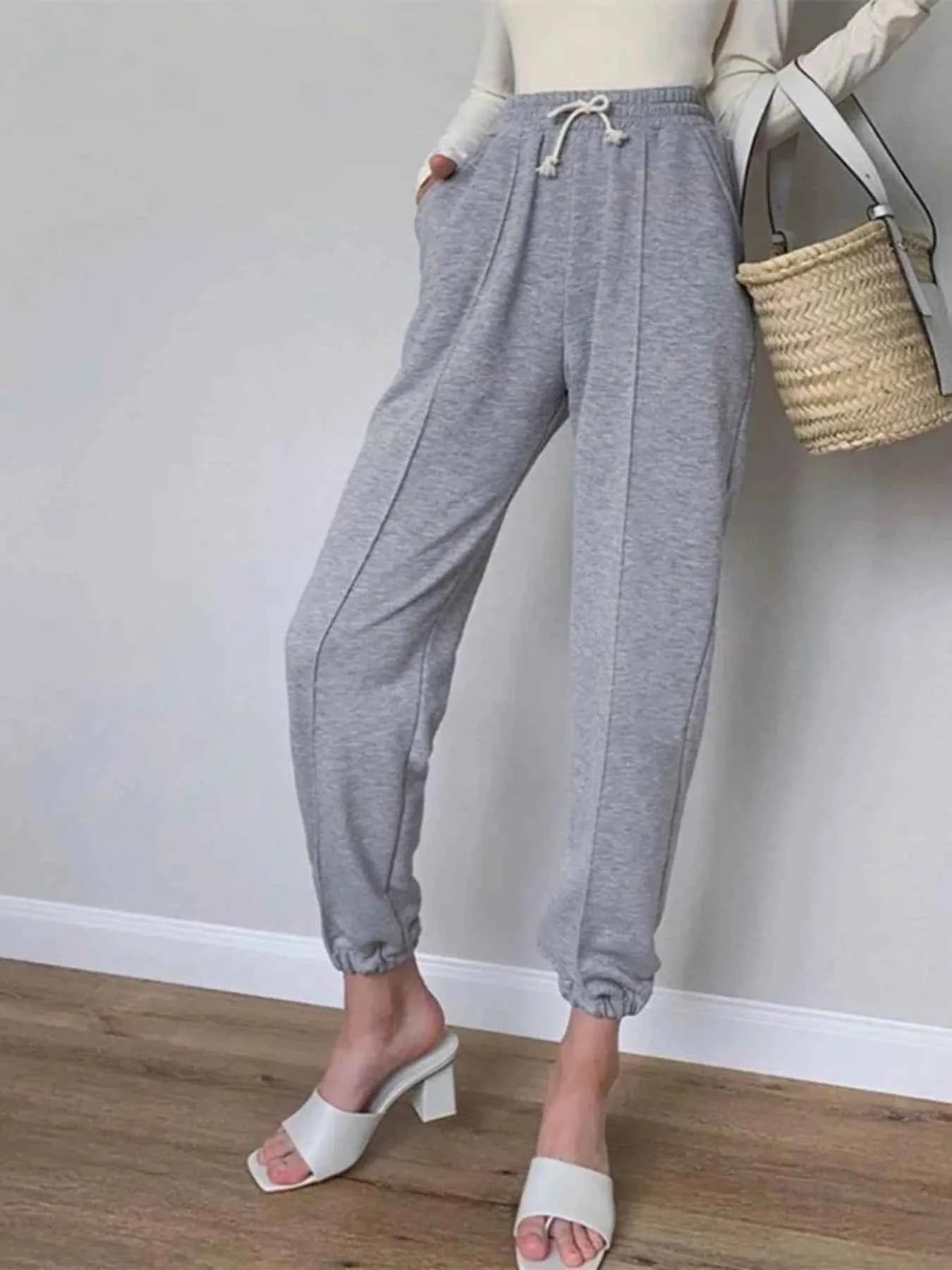 Casual Drawstring Jogger Pants