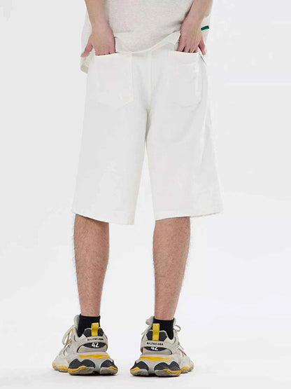 Men's Loose Fit Denim Shorts