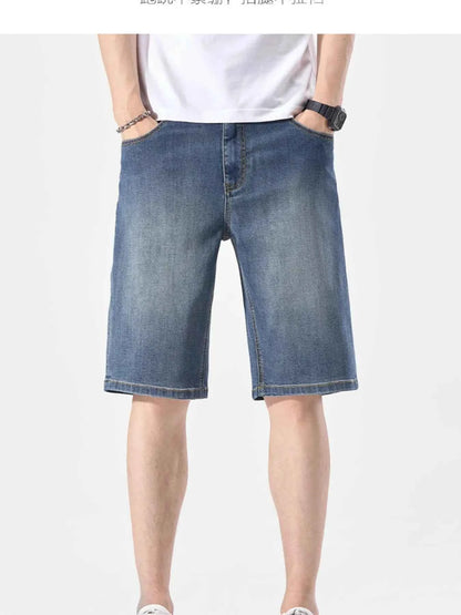 Men's Wash Casual Denim Shorts