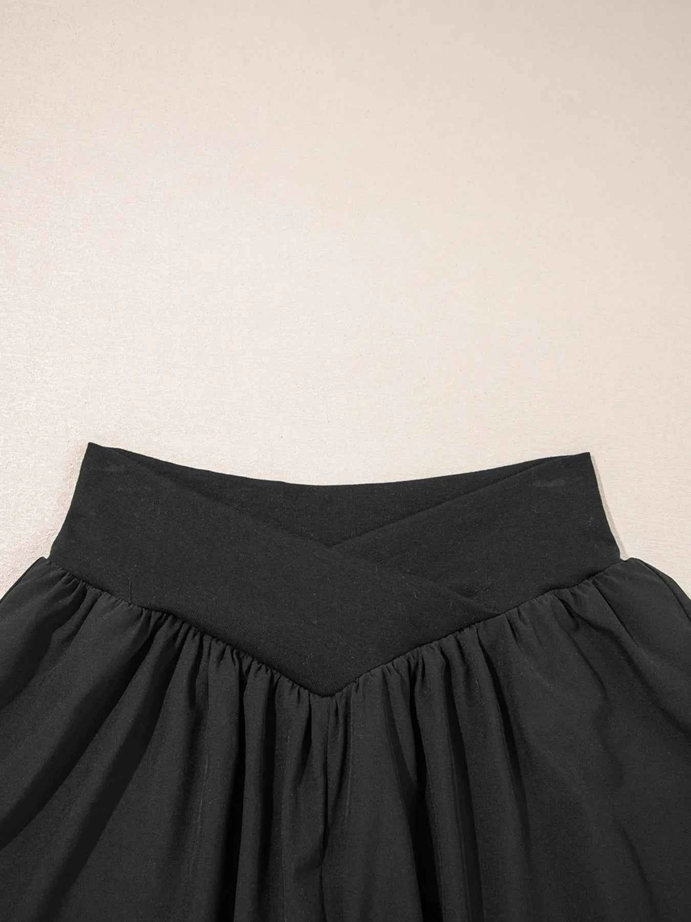 Layered Ruffle Shorts