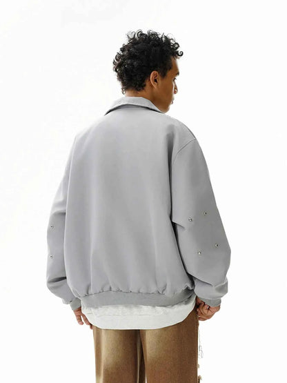 Men's Zip Up Long Sleeve Jacket