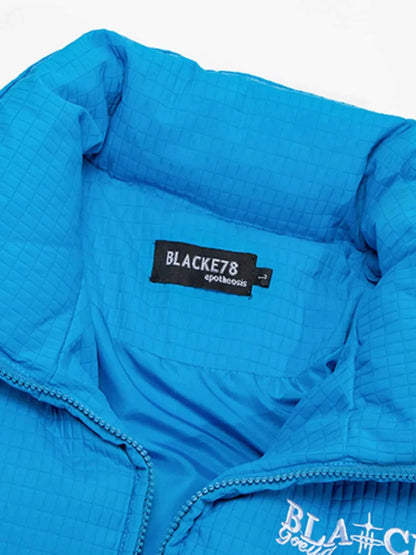 Men's Quilted Zip Up Puffer Jacket