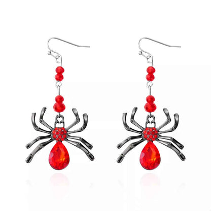 Halloween Spider Dangle Earrings