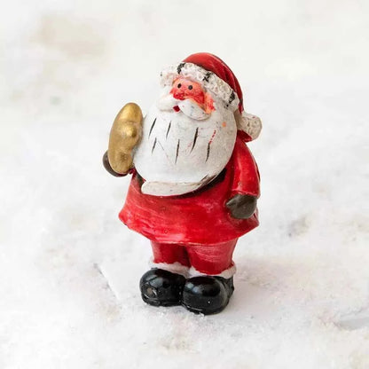 Christmas Santa Claus Miniature Figurine Ornament