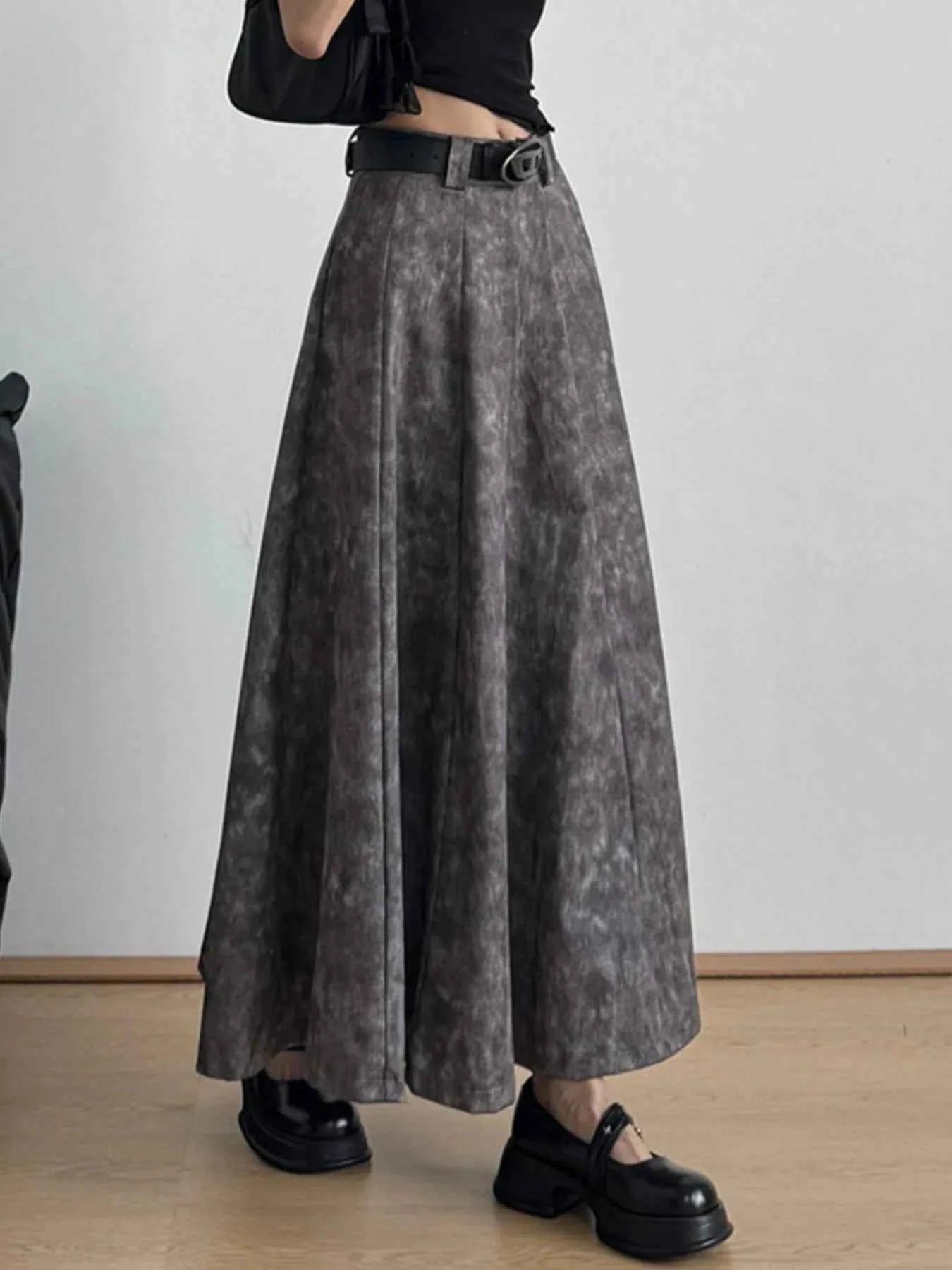 A-Line Maxi Skirt