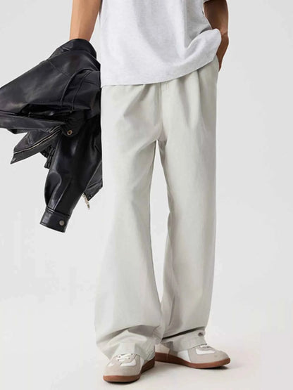 Men's Relaxed Fit Pants with Pockets