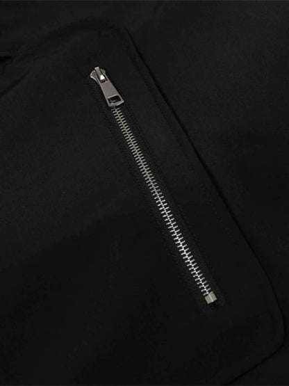 Men's Zip Front Jacket with Pockets