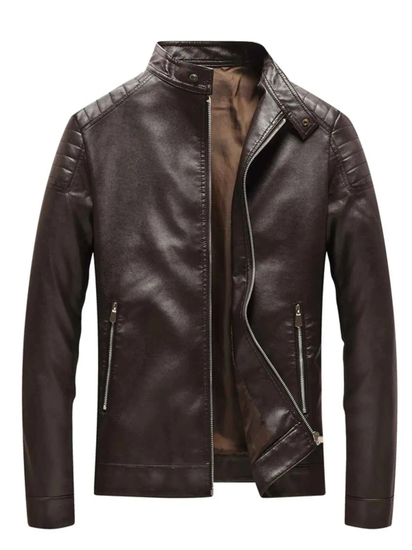 Men's Plus Size Zip Up Long Sleeve Jacket