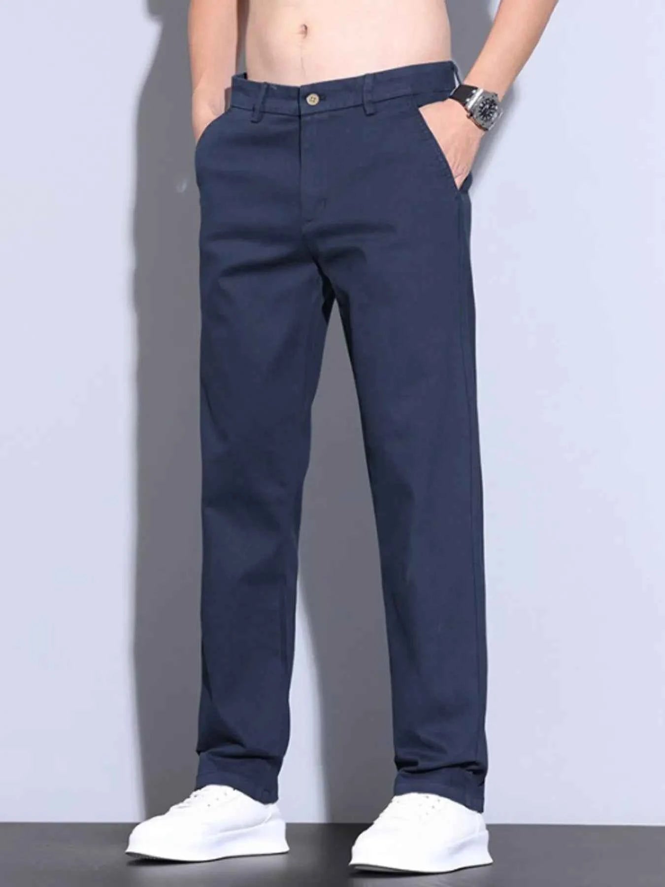 Men's Casual Pants with Pockets