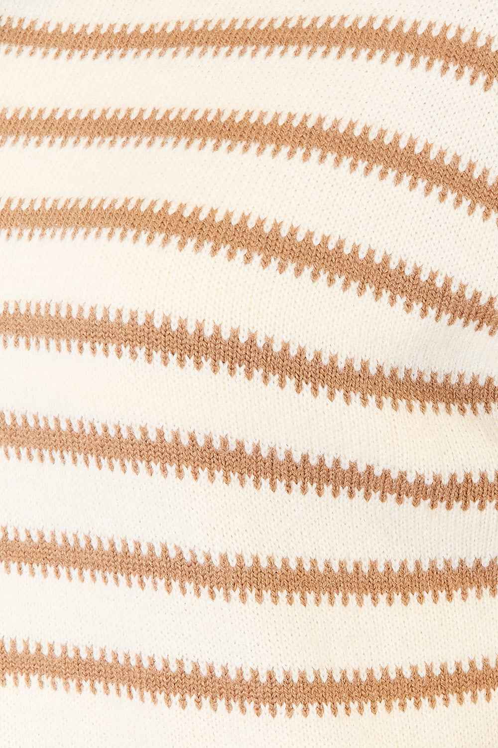 Double Take Striped Boat Neck Sweater