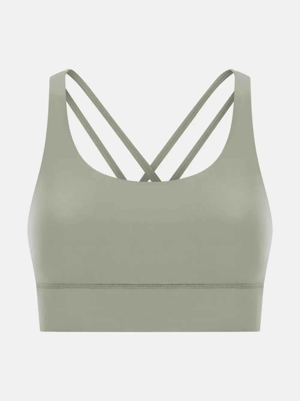 Millennia Crisscross Scoop Neck Active Tank