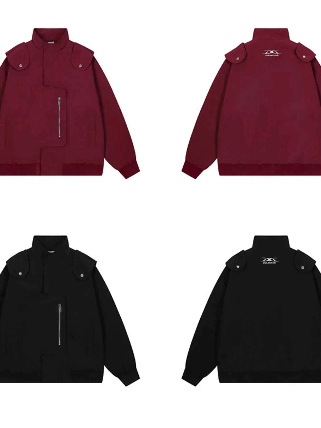 Men's Zip Front Jacket with Pockets