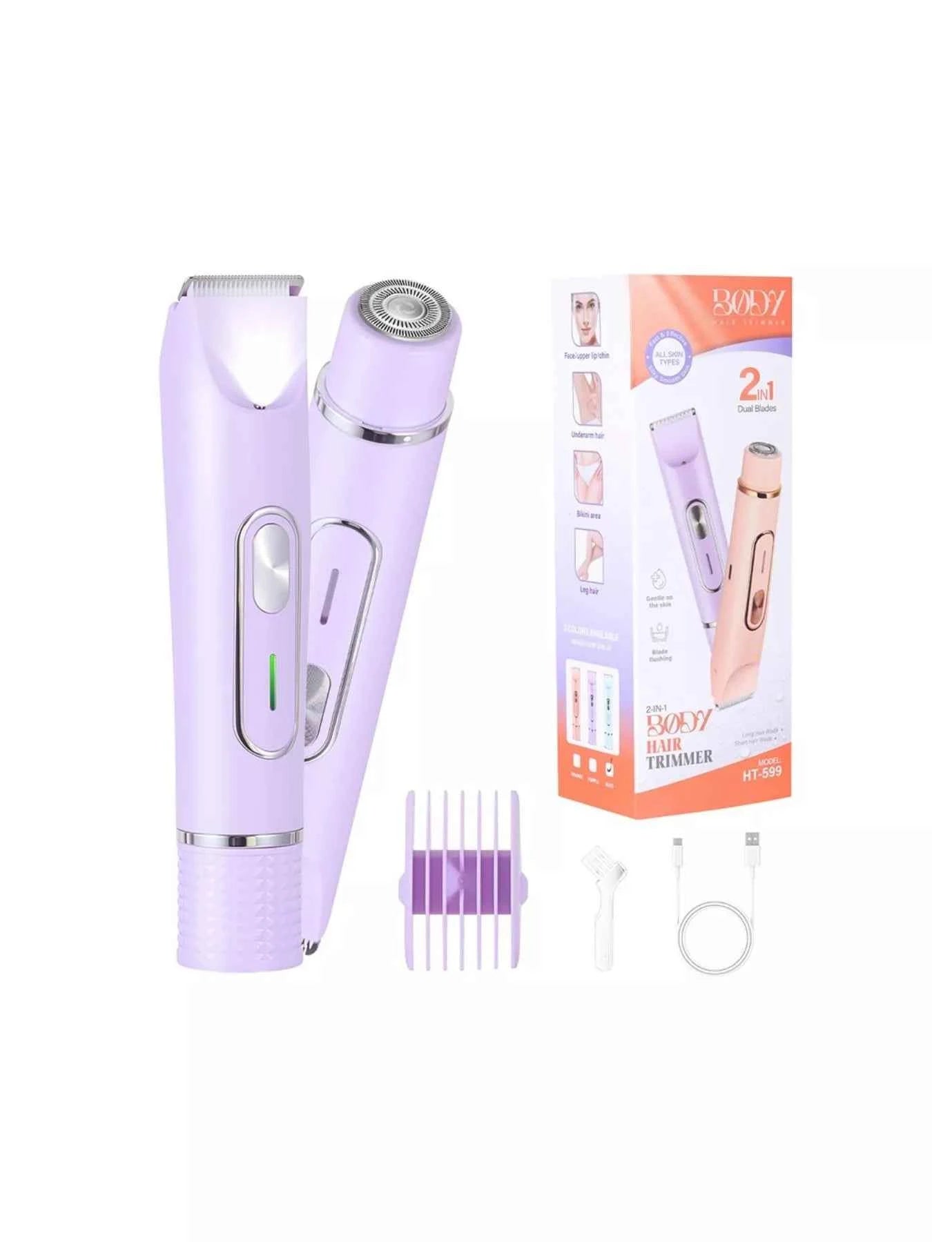 Painless Double-Head 2-in-1 Hair Removal
