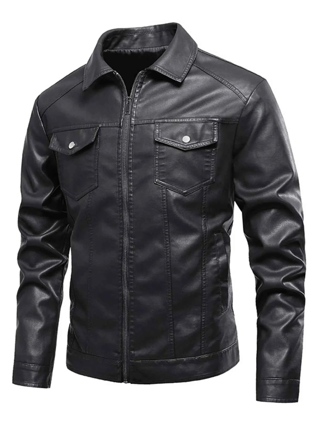 Men's Plus Size Zip Up Long Sleeve Jacket