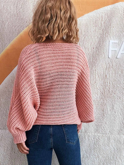 Tie Front Long Sleeve Cardigan