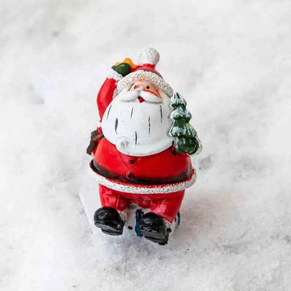 Christmas Santa Claus Miniature Figurine Ornament