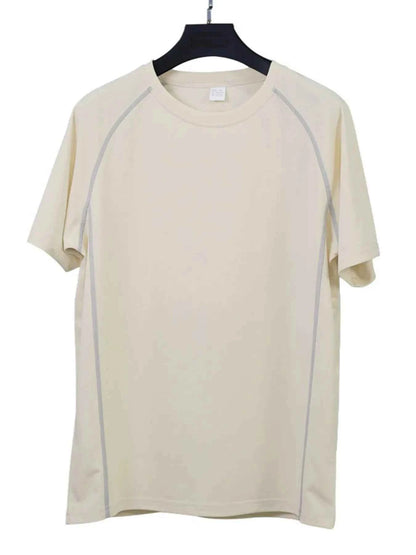 Men's Full Size Round Neck Short Sleeve T-Shirt and Shorts Set Plus Size