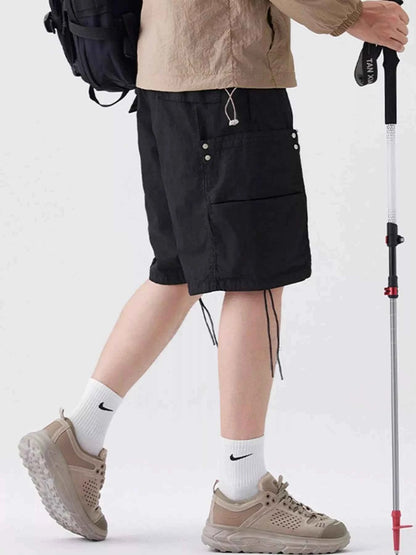 Men's Full Size Casual Cargo Shorts Plus Size