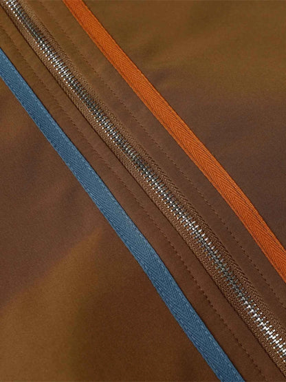 Men's Striped Long Sleeve Jacket