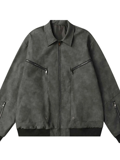 Men's Zip Up Long Sleeve Jacket