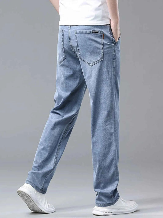 Men's Washed Straight Fit Comfort Pants
