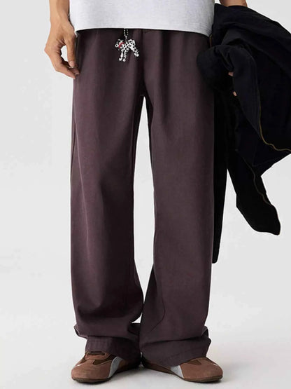 Men's Relaxed Fit Pants with Pockets