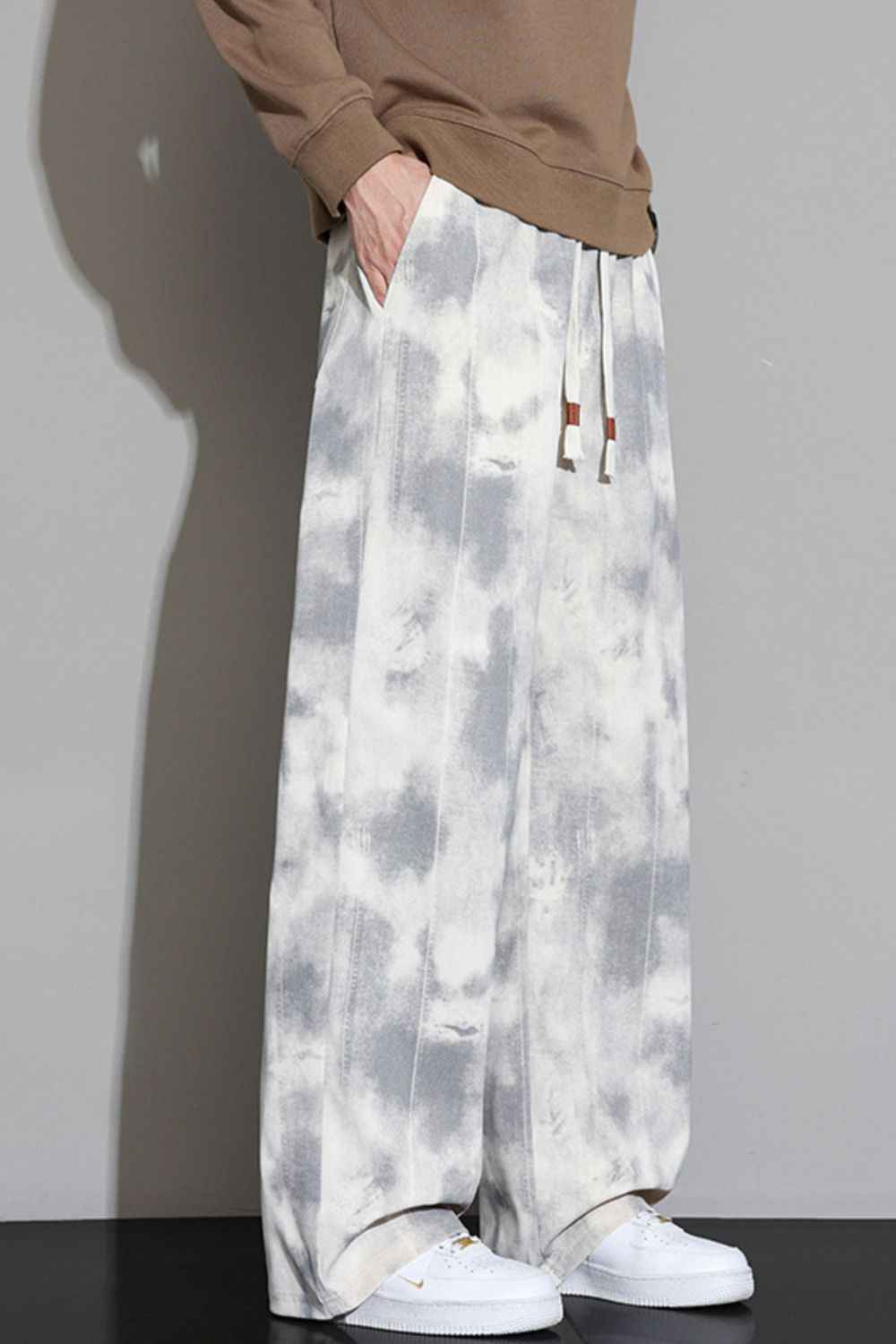 Men's Tie-Dye Loose Fit Casual Pants