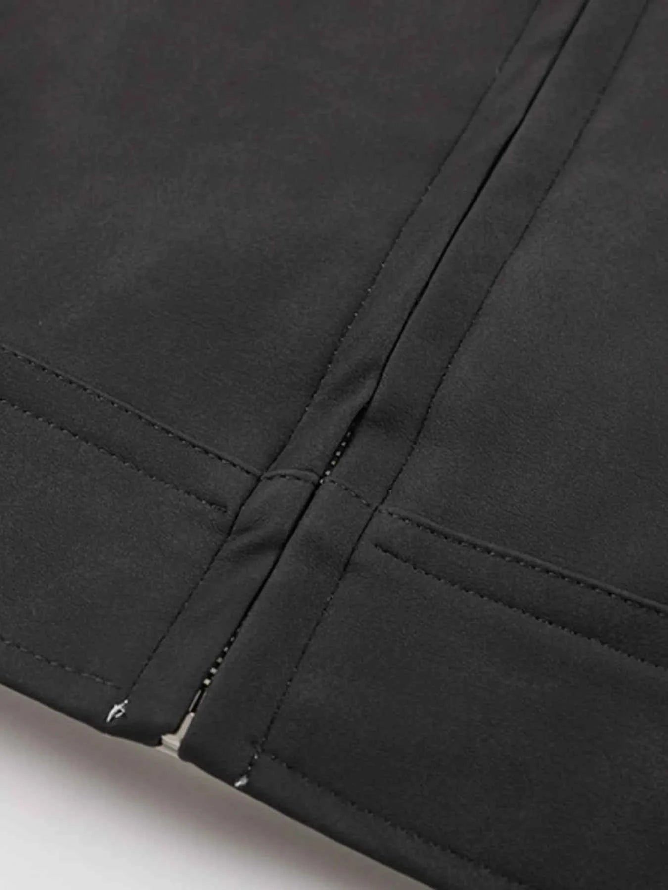 Men's Two-Tone Zip Up Jacket