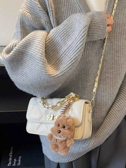 Quilted Leather Crossbody Bag