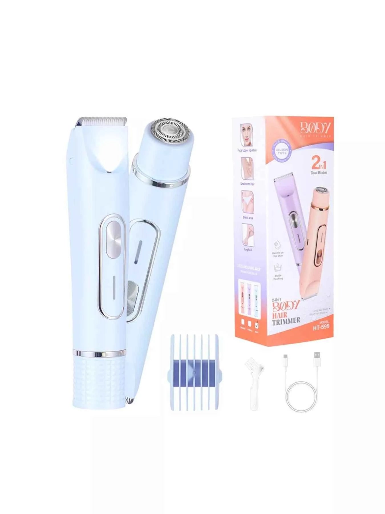 Painless Double-Head 2-in-1 Hair Removal