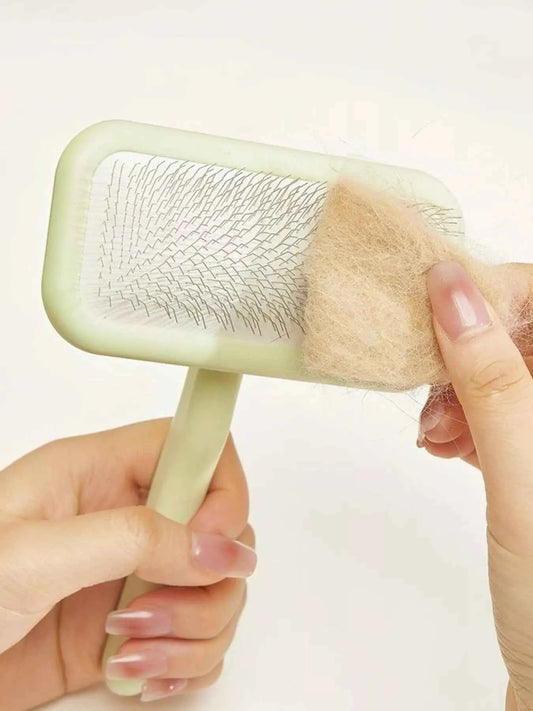 Gentle Pet Hair Remover Slicker Brush
