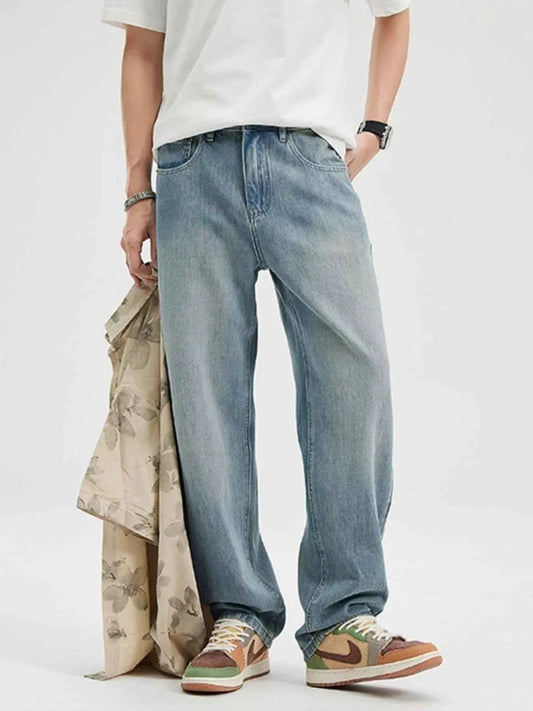 Men's Wide Leg Jeans