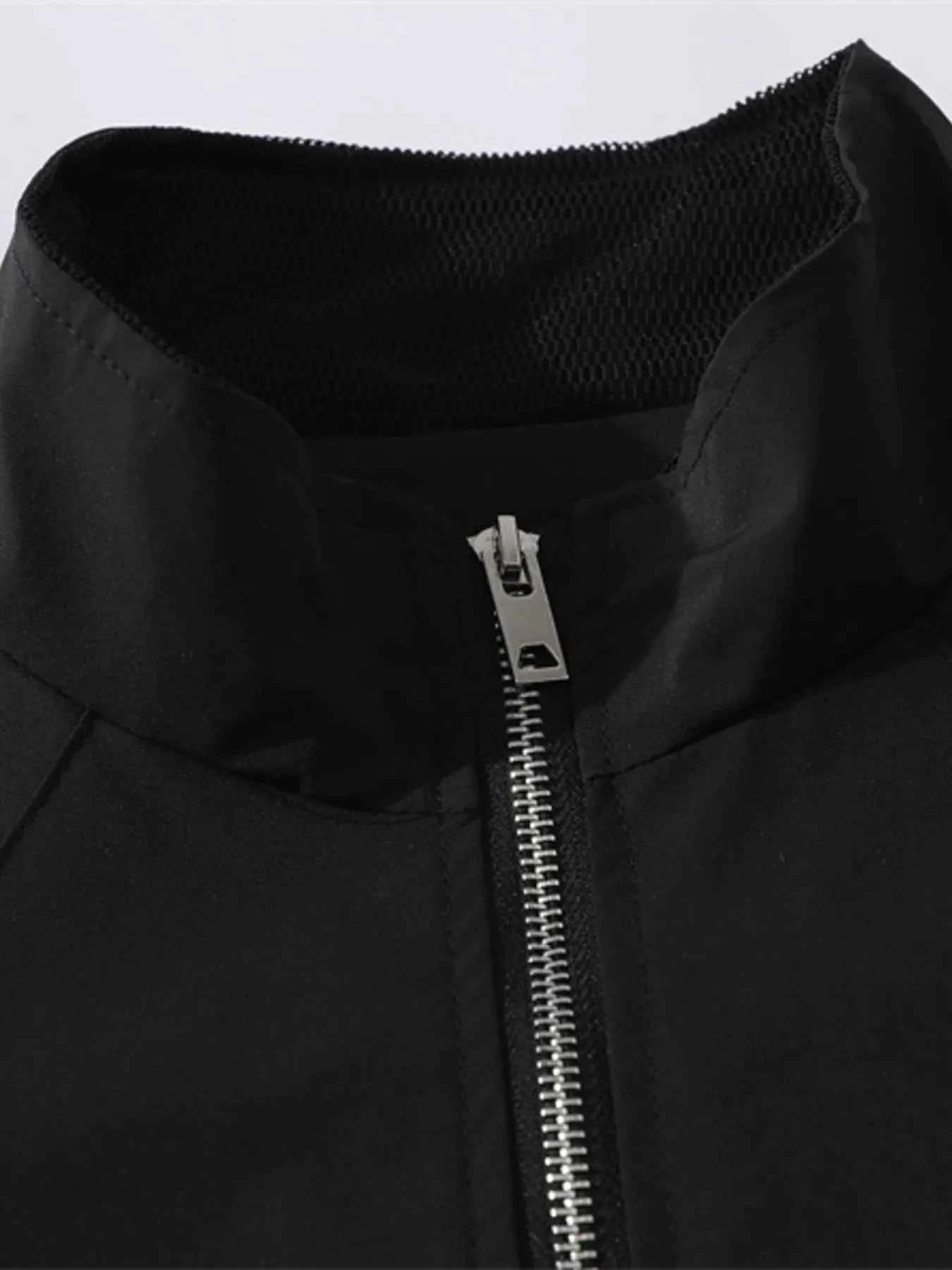 Men's Zip Up Long Sleeve Jacket