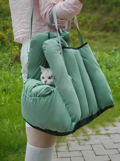 Comfortable & Portable Pet Car Nest