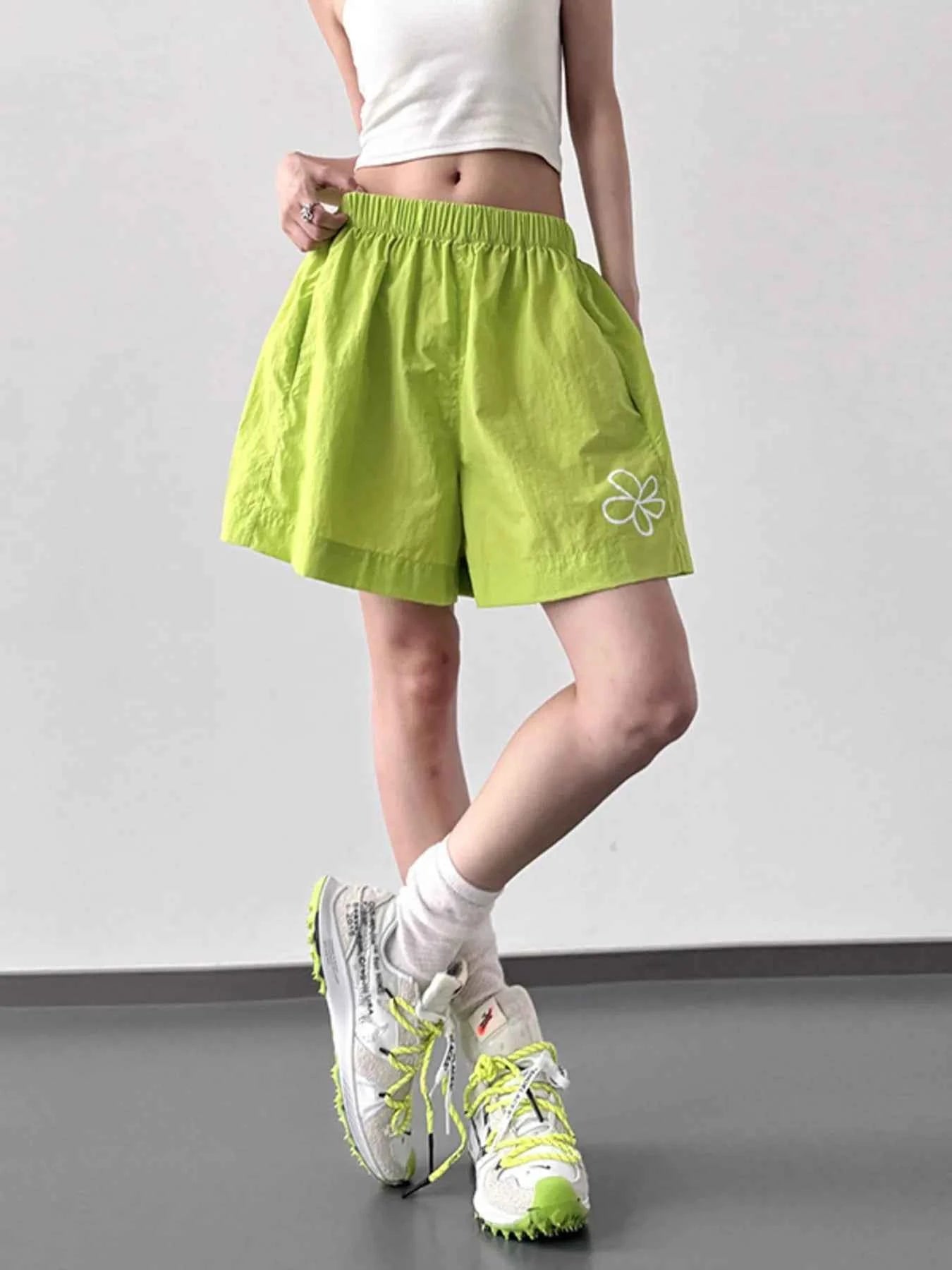 Elastic Waist Shorts