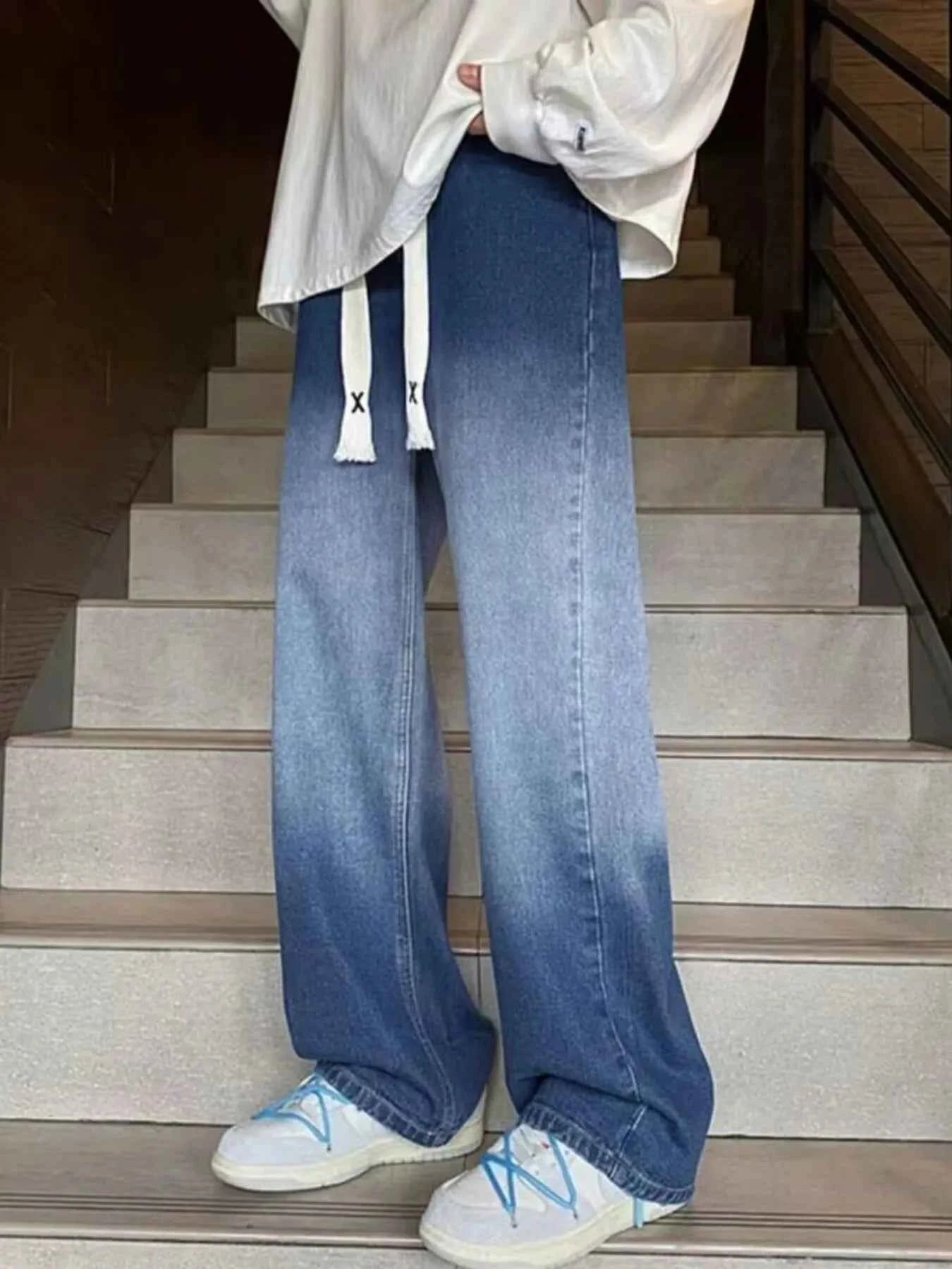 Men's Full Size Loose Fit Jeans Plus Size