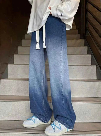 Men's Full Size Loose Fit Jeans Plus Size