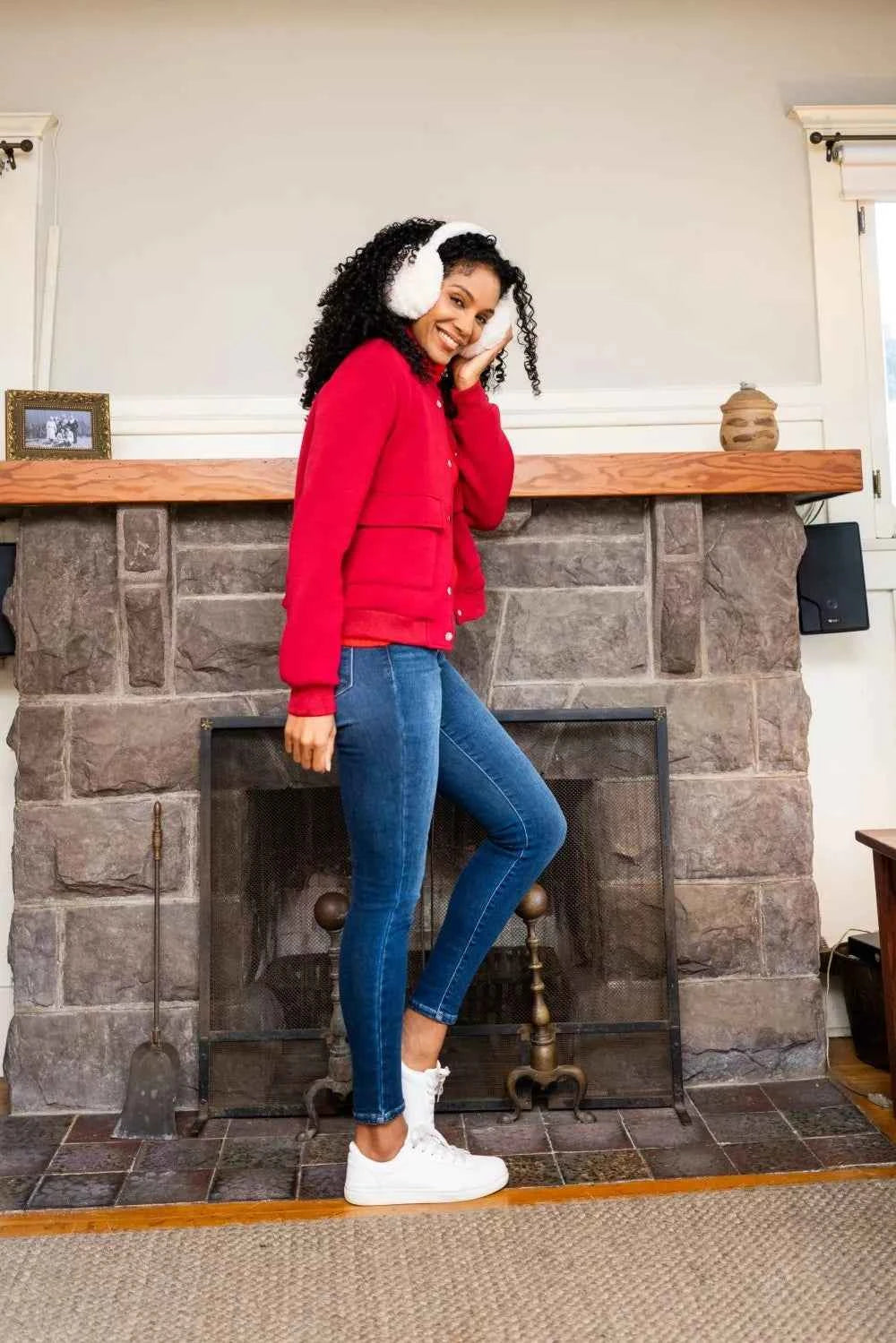 Judy Blue Full Size Washed Thermal Skinny Jeans Plus Size