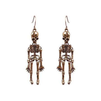 Skeleton Alloy Earrings