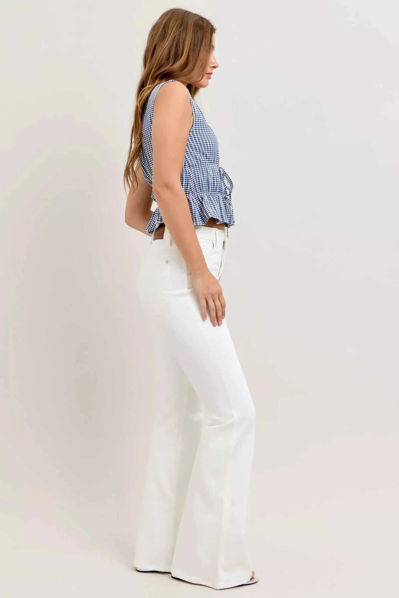 Judy Blue High-Waisted Tummy Control Flare Jeans