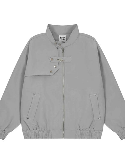 Men's Zip Up Long Sleeve Jacket