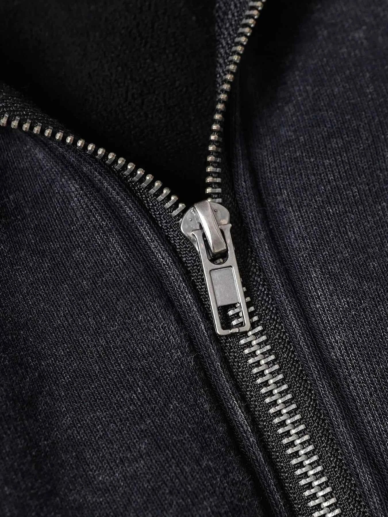 Men's Zip-Up Long Sleeve Hooded Jacket