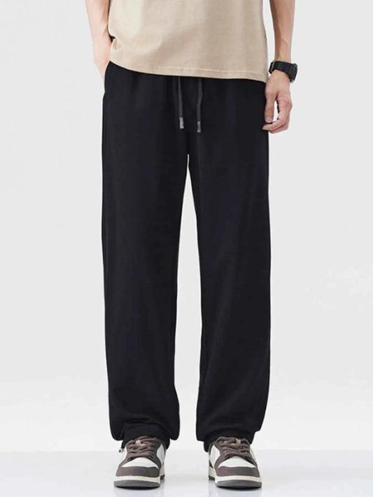 Men's Plus Size Drawstring Relaxed Fit Casual Pants