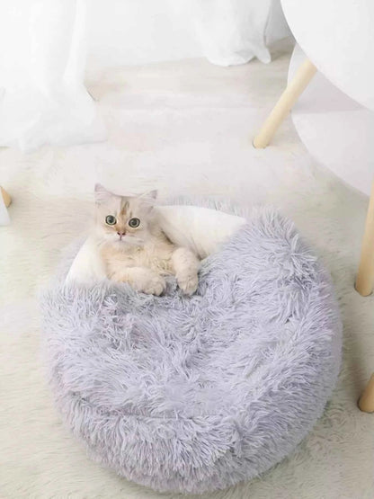 Round Plush Calming Pet Nest