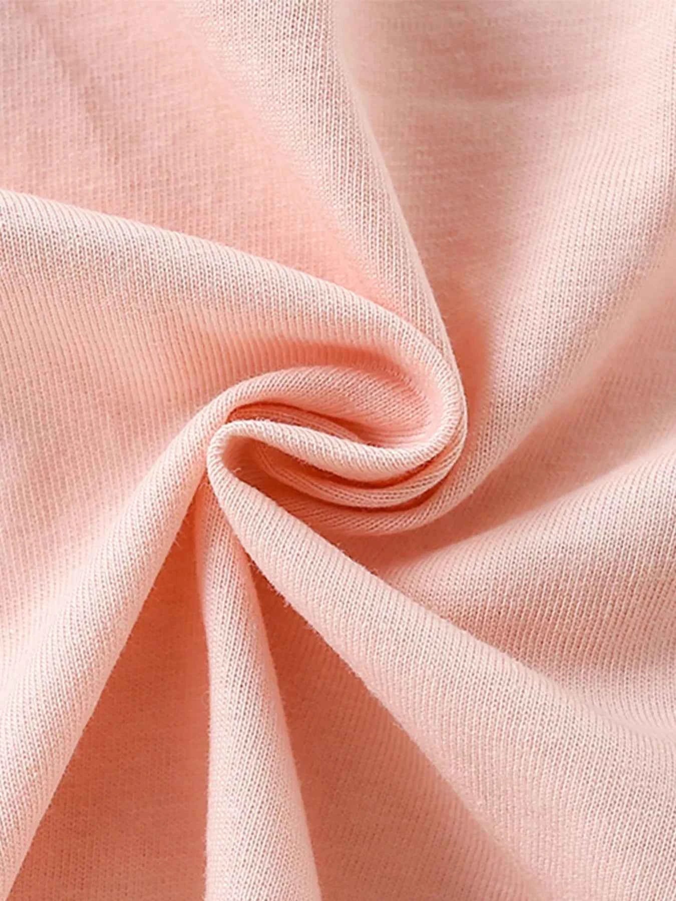 Children's Christmas Print Ruffle Long Sleeve T-Shirt